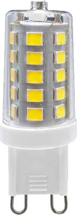 EDM Aluminium LED Steeklamp G9 3W 3200K 260lm 230V - Warm Wit
