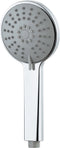 EDM Anti-Kalk Douchekop Chroom met 3 Functies Ø10,3x3x23,5cm - Badkamer - Douche - Douchekop