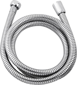 EDM Chroom RVS Doucheslang Flexo 2m - Roestvrij staal - Douche - Bad - Badkamer - Doucheslang - Douchebenodigdheden - Flexibel - Waterslang