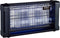EDM Elektrische Insectenverdelger - Lamp - Muggenvanger - 2 x 6W - Zwart