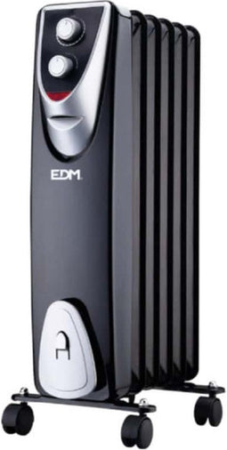 EDM elektrische radiator zwart | 1000 W