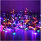 EDM fonkelende guirlande - kerstsfeer - veelkleurig - 240 LED lampjes - 24 m - 72087