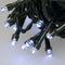 EDM glitterslinger - Kerstsfeer - koud wit licht - 480 LED lampjes - 36 m - 72091