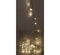 EDM glitterslinger - Kerstsfeer - warm wit licht - 320 LED lampjes - 32 m - 72089
