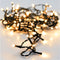 EDM glitterslinger - Kerstsfeer - warm wit licht - 320 LED lampjes - 32 m - 72089