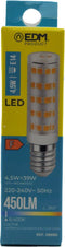 EDM LED Buislamp E14 4.5W 6400K 450lm 230V - Koel Wit