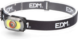 EDM - LED Hoofdlamp - Aluminium - Oplaadbaar - 7W - 500lm - 36122