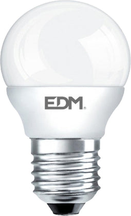 EDM LED Kogellamp P45 E27 5W 3200K 400lm 230V - LED Lampen - Warm Wit - 3-Pack