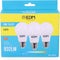 EDM LED Lamp A60 E27 10W 6400K 400lm 230V - LED Lampen - Koel Wit - 3-Pack