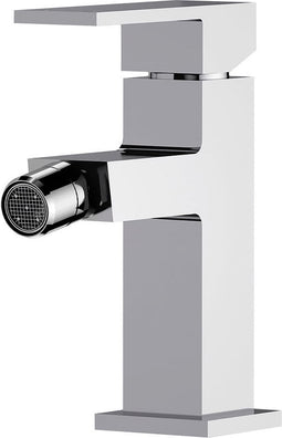 EDM Moderne Eengreeps Wastafelmengkraan met bidet Chroom 5x13.3x15.7cm - Badkamer - Mengkraan - Keukenkraan - Badkamer kraan - inclusief montage materiaal - Keuken - Badkamer - Toilet - Klussen