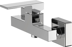 EDM Moderne Inbouw Douchekraan Chroom 21x12.9x9.5cm - Mengkraan - Douchekraan - Badkamer - inclusief montage materiaal - Badkamer - Douche - Klussen