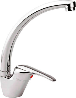 EDM Moderne Keukenkraan Chroom 21x24cm - Mengkraan - Keukenkraan - inclusief montage materiaal - Keuken - Klussen