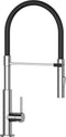 EDM Moderne Keukenkraan Eengreeps Hoge Uittrekbare Uitloop Chroom - Mengkraan - Keukenkraan - inclusief montage materiaal - Keuken - Klussen