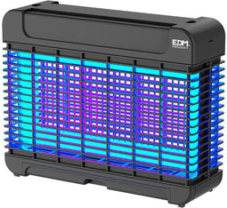 EDM Professionele Elektronische Insectenverdelger Met LED - 10W - 50m² - Zwart
