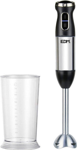 EDM Staafmixer - 600 Watt - Inclusief Maatbeker - Twee snelheden - Turbo functie