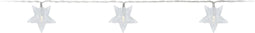 EDM ster licht - kerstsfeer - veelkleurig - 10 sterren - 1 m - 71319