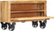 vidaXL - Schoenenkast - 86x35x55 - cm - massief - mangohout
