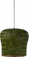 Light & Living Hanglamp Patuk - Groen - Ø50cm - Bohemian - Hanglampen Eetkamer, Slaapkamer, Woonkamer