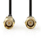 Nedis CSGL02000BK10 - Kabel SMA-SMA - 100cm - Zwart
