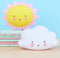 A Little Lovely Company Wolk - Lampje kinderkamer - LED - Wit