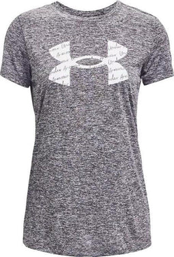 Women’s Short Sleeve T-Shirt Under Armour Tech Twist Grey