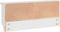vidaXL - Wandkapstok - SANDNES - wit - 87x12x35 - cm - massief - grenenhout