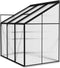vidaXL - Tuinkas - 3,97 - m³ - aluminium - antracietkleurig