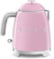 Smeg KLF05PKEU - Mini waterkoker - 0,8L 1400W - Roze