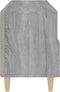 vidaXL - Tv-meubel - 80x36x50 - cm - bewerkt - hout - grijs - sonoma - eikenkleurig