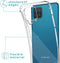 iMoshion Hoesje Geschikt voor Samsung Galaxy A12 Hoesje Met Koord - iMoshion Backcover met koord - Transparant
