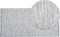 EDREMIT - Laagpolig vloerkleed - Grijs - 80 x 150 cm - Wol