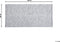 EDREMIT - Laagpolig vloerkleed - Grijs - 80 x 150 cm - Wol