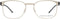 Men'Spectacle frame Porsche P8353-54B Golden