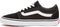 VANS WM Ward - Lage sneakers - Suède/canvas - Zwart/wit - Maat 40