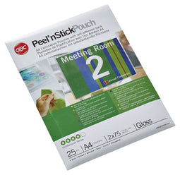 GBC - Lamineerhoes gbc peel en stick 2x75micron