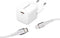 Intenso W30C - GaN Voedingsadapter 30W + C315L Lightning Kabel - Snelladen PD 3.0
