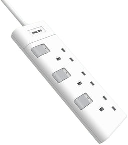 Philips CHP3130WA - 3-Way Socket - 3 stopcontacten - Wit