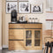 SoBuy FSB99-N - Buffetkast - 3 Deuren & Lades - Hout Composiet