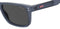 Levis Lv 5059/S - Rechthoekig Heren Zonnebril - Grijze lenzen - Blauw