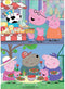 EDUCA - 2 puzzels - 25 stuks - Peppa Pig