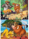 Educa puzzel - Disney Leeuwenkoning en Jungleboek - 2 x 20 stukjes
