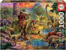 Educa - Puzzle 1000 - Land of Dinosaurs (017655)