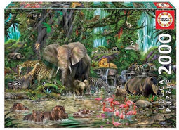 Educa - Puzzle 2000 - African Jungle (016013)