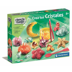 Educatief Spel Clementoni Crea tus Cristales 37 x 28,1 x 6,5 cm (ES)