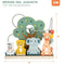 Educatief Spel Woomax dieren 25 x 22 x 10 cm (6 Stuks)