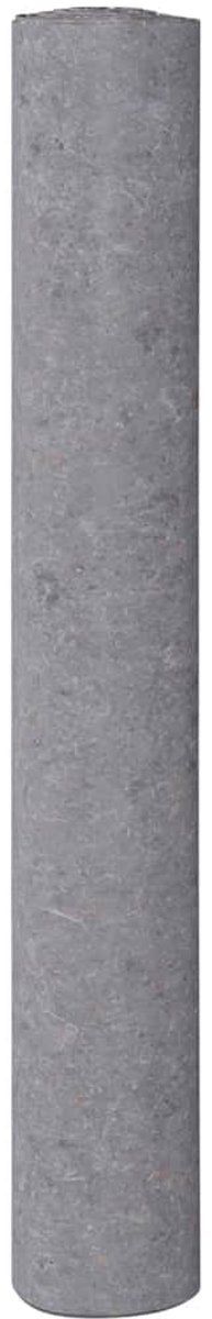 vidaXL - Antislip - schildersvlies - 1020 - cm - 280 - g/m² - grijs