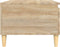 vidaXL - Salontafel - 90x50x36,5 - cm - bewerkt - hout - sonoma - eikenkleurig