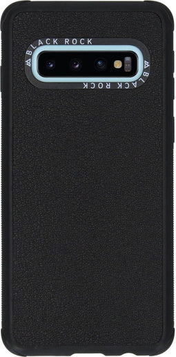 Black Rock Samsung Galaxy S10 - Backcover - Echt leder en Active Air Technologie - Zwart