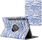 imoshion Tablet Hoes Geschikt voor Samsung Galaxy Tab S9 11.0 inch FE Plus - imoshion 360° Draaibare Design Bookcase 2.0 - Meerkleurig /White Blue Stripes