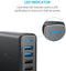Anker Powerport Speed 5 - Oplader - 5 poorten Quick Charge 3.0 - Zwart
